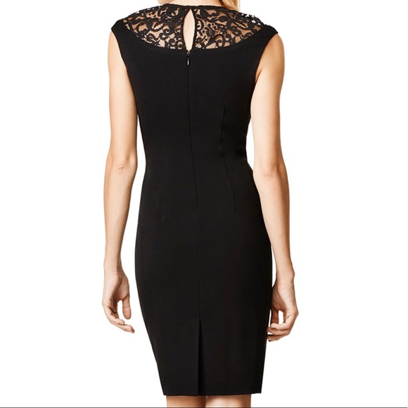 EUC Black Swirl Sheath, Perfect LBD! - Picture 2 of 3